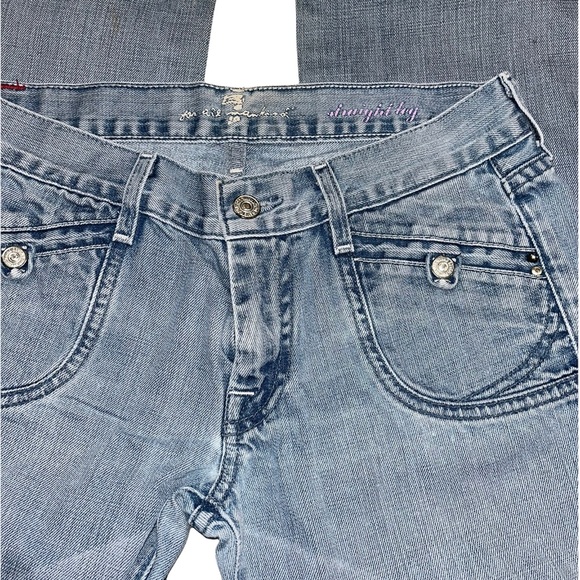 7 for All Mankind Tegan Straight Leg Jeans size 27 - Picture 4 of 7